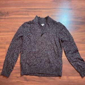 Purple patterned zip up